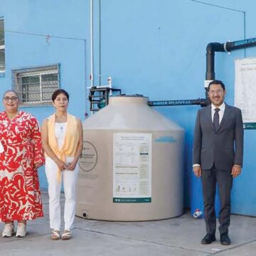 Dice Batres que hay avance del 99.99% en instalación de sistemas de captación de lluvia en escuelas de CDMX