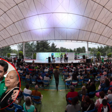 Familia Verde festeja Día de las Madres en Texcoco