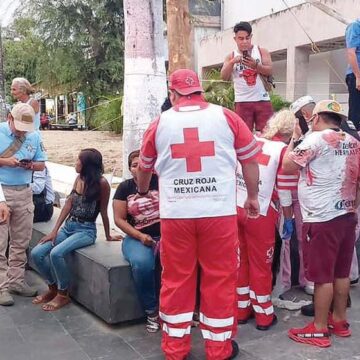 Resultan nueve heridos por una explosión en zócalo de Acapulco