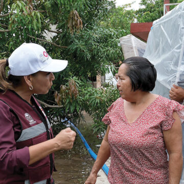 Anuncia Mara Lezama casi 37 mdp para dar atención a la emergencia en Chetumal