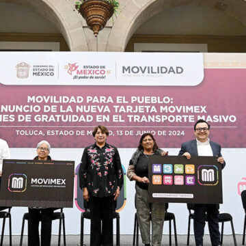 Anuncia Delfina Gómez Álvarez que habrá transporte gratuito en el Mexibús y Mexicable