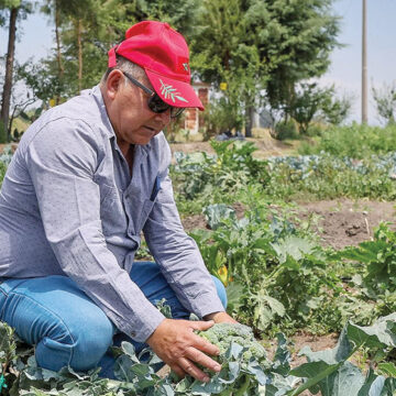 José Gonzalo Pozas Cárdenas incentiva la implementación de zonas agroecológicas