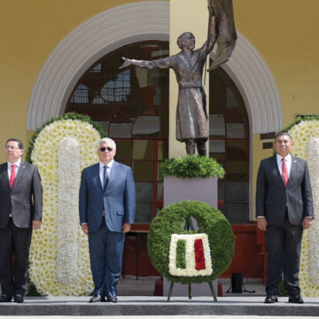 Encabeza el Secretario de Seguridad de Edoméx ceremonia por el 213 aniversario luctuoso de Don Miguel Hidalgo y Costilla