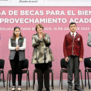 Arranca Delfina Gómez programa de Becas Bienestar por Aprovechamiento Académico en Edoméx