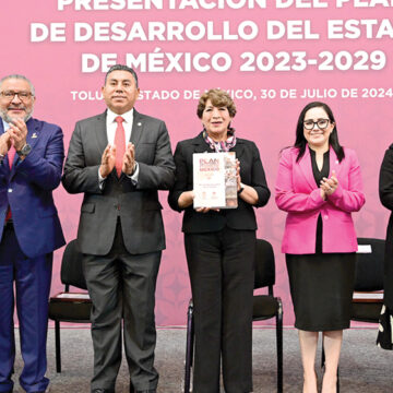 Presenta Delfina Gómez Plan de Desarrollo del Estado de México