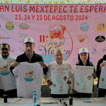 Lista la 11ª edición de la Feria del Marisco en San Luis Mextepec