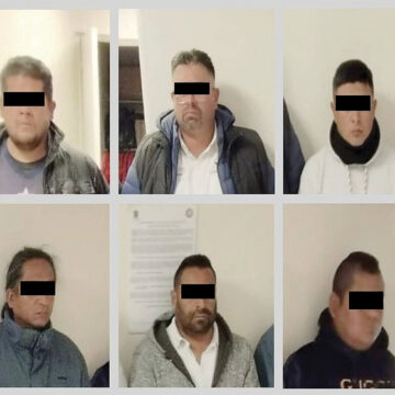 Detienen a seis personas acusadas de extorsión