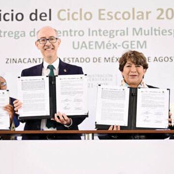 Encabeza Delfina Gómez el inicio del nuevo Ciclo Escolar 2024-2025 de la UAEMéx