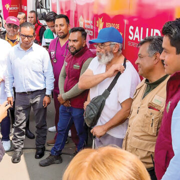 Encabeza Delfina Gómez las Caravanas de Salud en Chalco