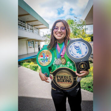 La pugilista auriverde María Estefanía González Flores continúa con sólido paso en la disciplina