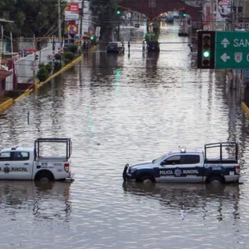 El Estado de México bajo el agua