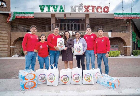 Envía San Mateo Atenco despensas a familias de Coacalco