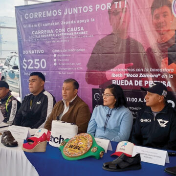 Invitan a carrera ¡Corramos Juntos por ti!, a realizarse en San Mateo Atenco