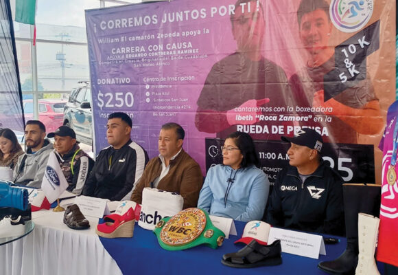 Invitan a carrera ¡Corramos Juntos por ti!, a realizarse en San Mateo Atenco