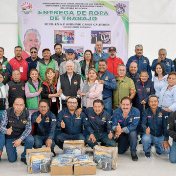 SUTEyM culmina la entrega de equipo de trabajo