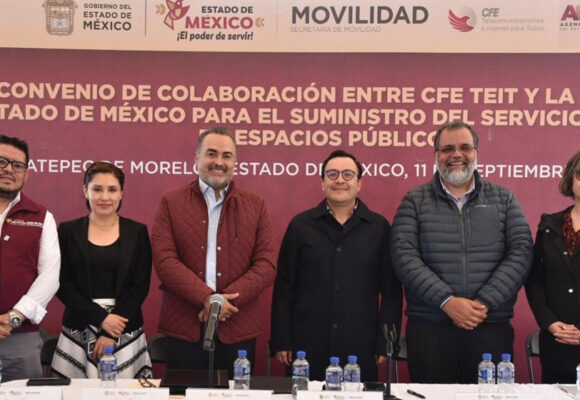 Mexibús contará con internet gratuito; firman convenio Semov y CFE