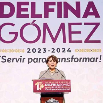 Delfina Gómez conquista el corazón de los mexiquenses con su Primer Informe