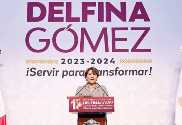 Delfina Gómez conquista el corazón de los mexiquenses con su Primer Informe