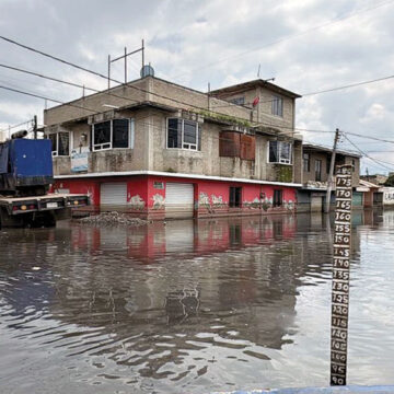 Continúan los trabajos de desazolve, brigadas de limpieza y sanitización en Chalco