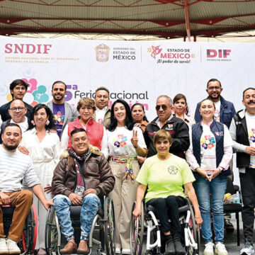 Inaugura Delfina Gómez la 5ª Feria nacional por la Inclusión