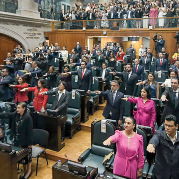 Se instala la 62° Legislatura en el Congreso del Estado de México