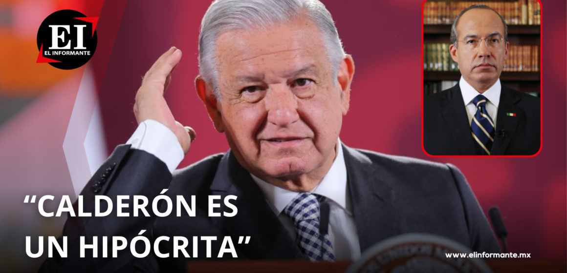 LÓPEZ OBRADOR ARREMETE CONTRA FELIPE CALDERÓN