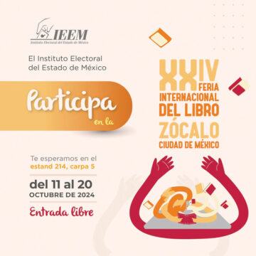 IEEM se encuentra presente en la Feria del Libro de la CDMX