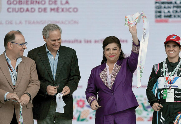 Clara Brugada inaugura el Pabellón de la CDMX