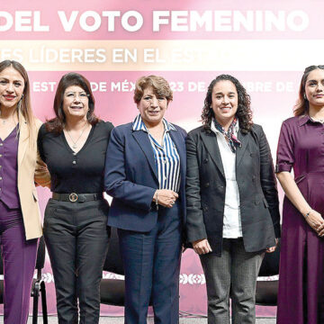 Los derechos políticos electorales de las mexiquenses están garantizados: Delfina Gómez