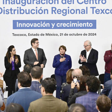 Inaugura Delfina Gómez el Centro de Distribución Regional de Coppel en Texcoco