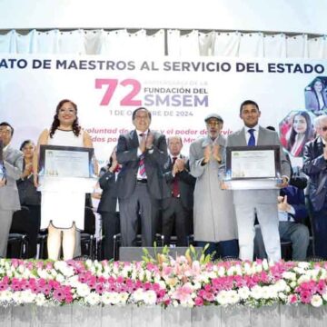 Conmemora el SMSEM su 72° aniversario; entregan reconocimientos “Joven Promesa Sindical”